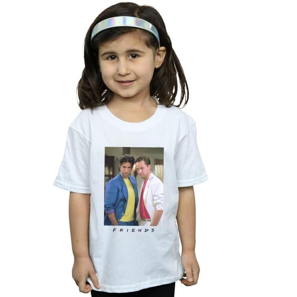 Friends T-shirt i bomull från Ross And Chandler College för flickor