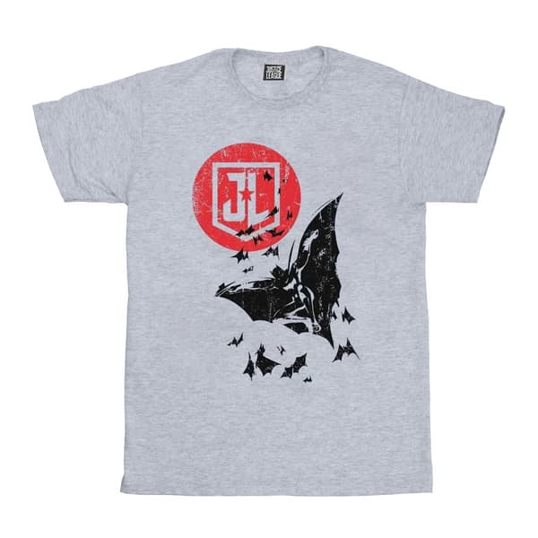 DC Comics T-shirt i bomull för flickor - Justice League Movie Batman Moon Leap