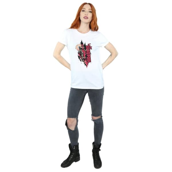 Marvel Womens/Ladies Deadpool Lady Deadpool Cotton Boyfriend T-Shirt