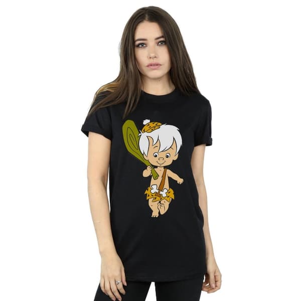 The Flintstones Womens/Ladies Bamm Bamm Classic Pose Cotton Boyfriend T-Shirt