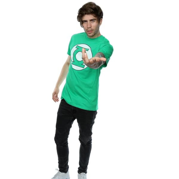 DC Comics Mens Green Lantern Logo T-Shirt