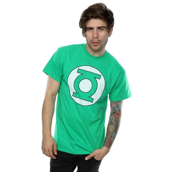 DC Comics Mens Green Lantern Logo T-Shirt
