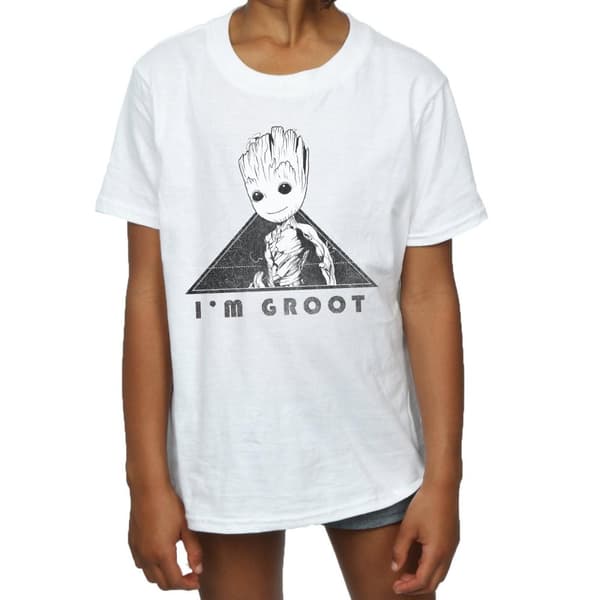 Marvel Girls Guardians Of The Galaxy Vol. 2 Groot Mono Triangle T-shirt i bomull
