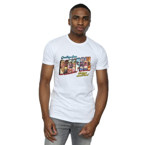Marvel Mens Deadpool Greetings T-Shirt
