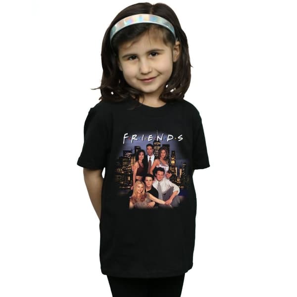 Friends Girls Homage Group Photo Cotton T-Shirt