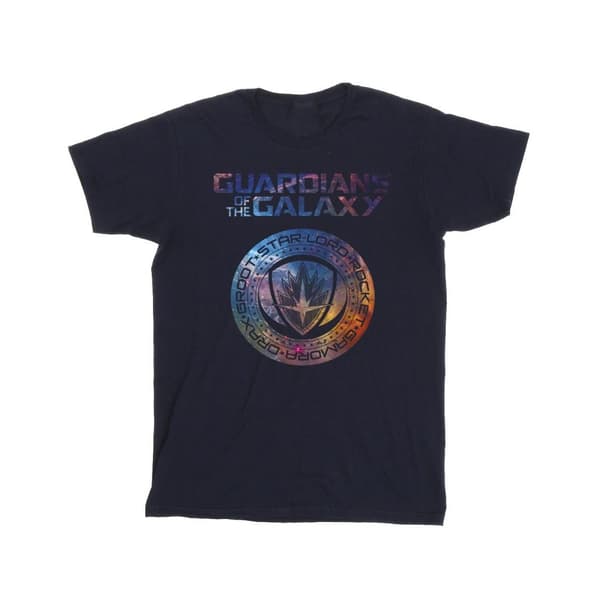 Marvel Pojkar - Guardians Of The Galaxy Stars Fill Logo T-shirt Navy Blue 7-8 Years