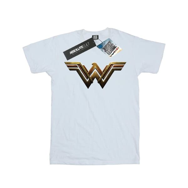 DC Comics T-shirt med Wonder Woman-emblem från Justice League-filmen för pojkar