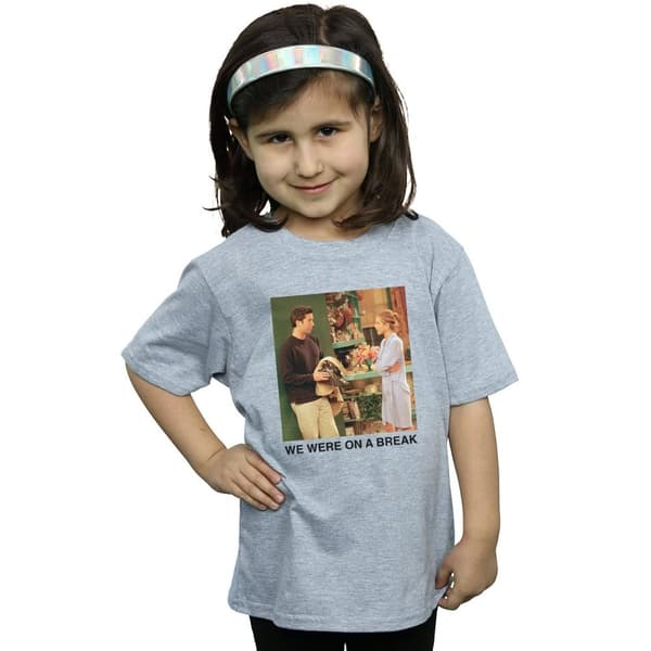 Friends Girls We Were On A Break Robe Cotton T-Shirt