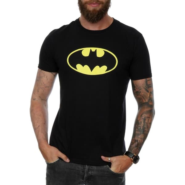 DC Comics Mens Batman Logo T-Shirt