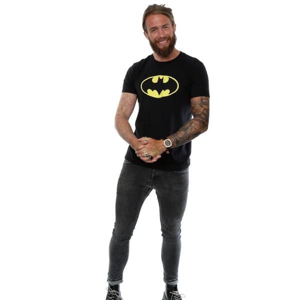 DC Comics Mens Batman Logo T-Shirt
