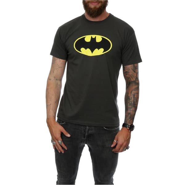 DC Comics Mens Batman Logo T-Shirt