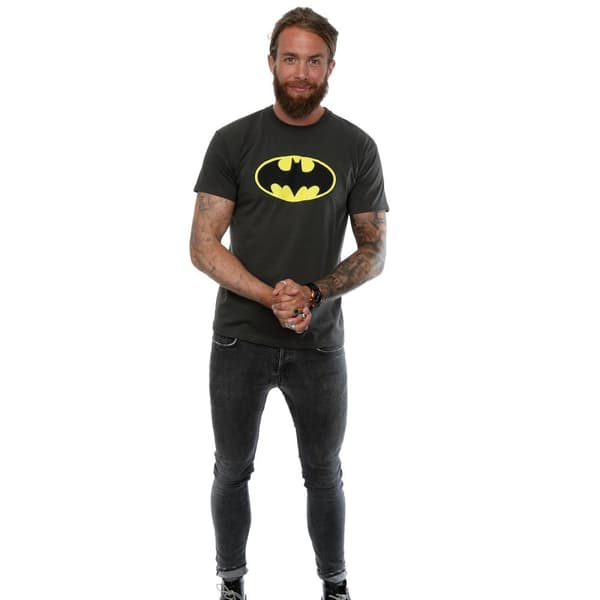 DC Comics Mens Batman Logo T-Shirt