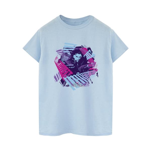 Marvel Womens/Ladies Doctor Strange Stairs Cotton Boyfriend T-Shirt