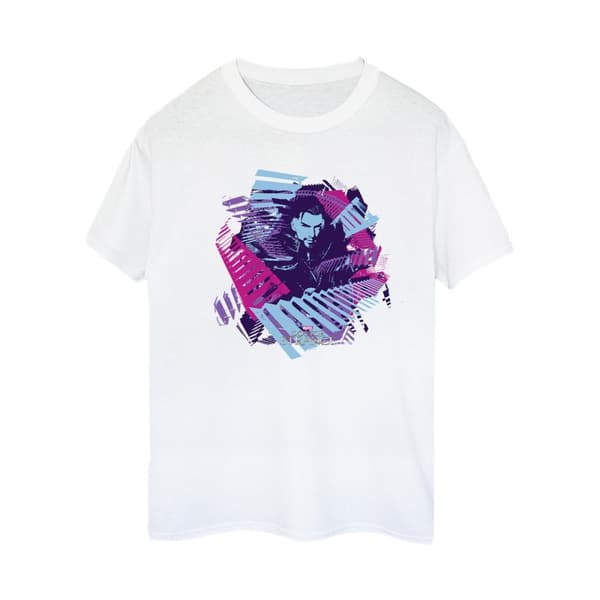 Marvel Womens/Ladies Doctor Strange Stairs Cotton Boyfriend T-Shirt