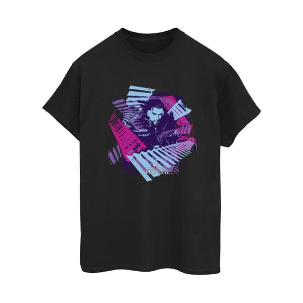 Marvel Womens/Ladies Doctor Strange Stairs Cotton Boyfriend T-Shirt