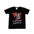 Miniatyrbild 1 av 5: Marvel T-shirt med stående Captain America för pojkar