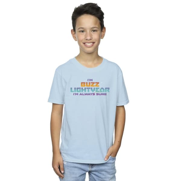 Disney Boys Lightyear Always Sure Text T-Shirt