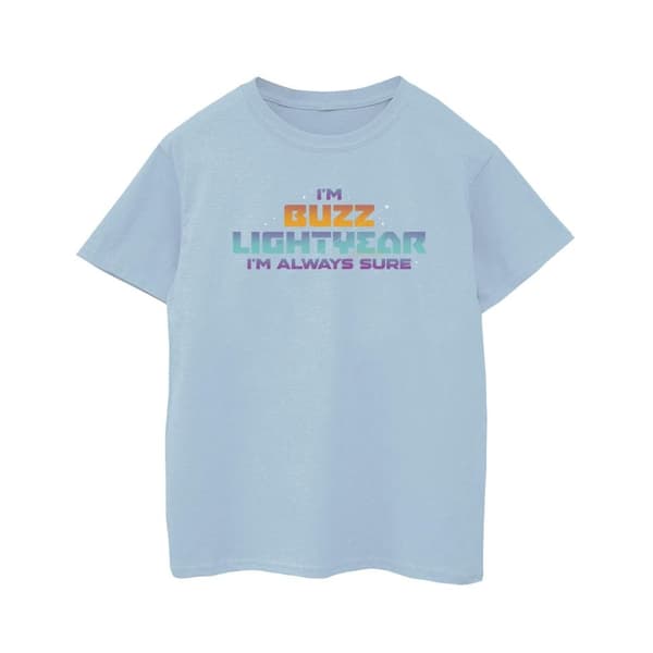 Disney Boys Lightyear Always Sure Text T-Shirt