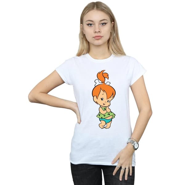 The Flintstones Dam/Tjej - Pebbles Flintstone T-shirt i bomull