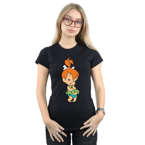 The Flintstones Dam/Tjej - Pebbles Flintstone T-shirt i bomull