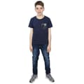 Miniatyrbild 4 av 5: DC Comics Pojkar Justice League Movie Shield Faux T-shirt med fickficka