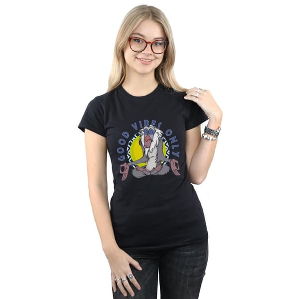 Disney Dam/Tjej Lejonkungen Rafiki - T-shirt i bomull med enbart goda vibbar