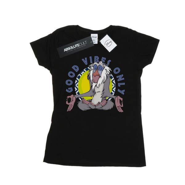 Disney Dam/Tjej Lejonkungen Rafiki - T-shirt i bomull med enbart goda vibbar