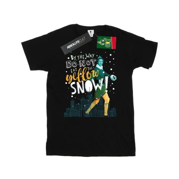 Elf Gul snö-T-shirt för herrar