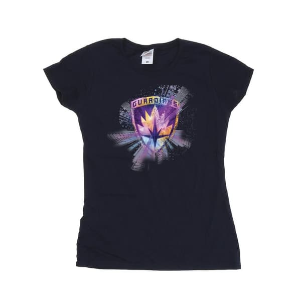 Marvel Womens/Ladies Guardians Of The Galaxy Abstract Star Lord Cotton T-Shirt