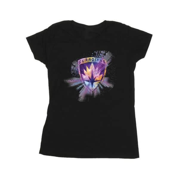Marvel Womens/Ladies Guardians Of The Galaxy Abstract Star Lord Cotton T-Shirt