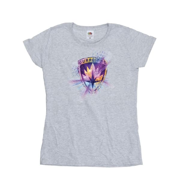 Marvel Womens/Ladies Guardians Of The Galaxy Abstract Star Lord Cotton T-Shirt