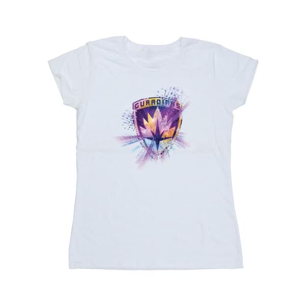 Marvel Womens/Ladies Guardians Of The Galaxy Abstract Star Lord Cotton T-Shirt