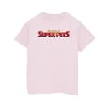 Miniatyrbilde 1 av 3: DC Comics Womens/Ladies DC Comics DC League Of Super-Pets Movie Logo Cotton Boyfriend T-Shirt