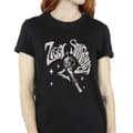Miniatyrbilde 3 av 4: David Bowie Womens/Ladies Ziggy Pose Cotton Boyfriend T-Shirt