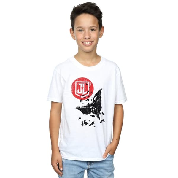 DC Comics Pojkar - Justice League Movie Batman Moon Leap T-shirt