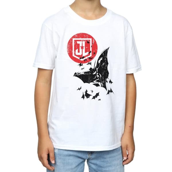 DC Comics Pojkar - Justice League Movie Batman Moon Leap T-shirt