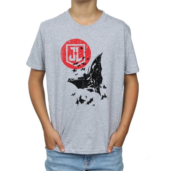 DC Comics Pojkar - Justice League Movie Batman Moon Leap T-shirt