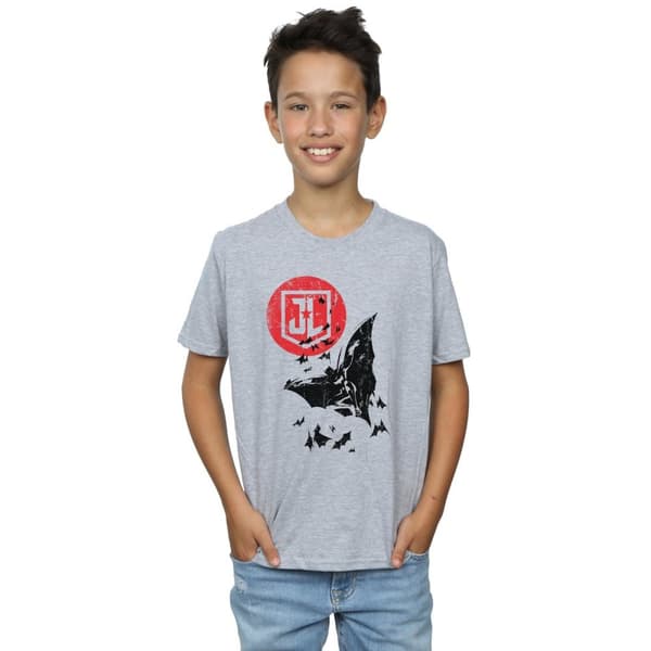 DC Comics Pojkar - Justice League Movie Batman Moon Leap T-shirt