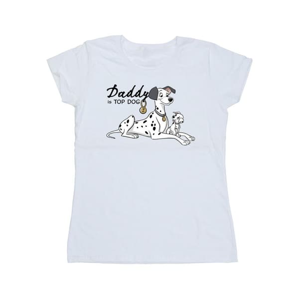 Disney Dam/Tjej 101 Dalmatians Top Dog T-shirt i bomull