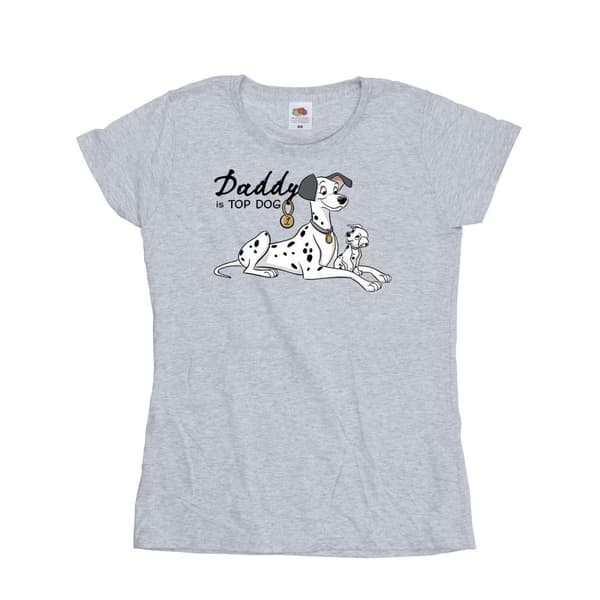 Disney Dam/Tjej 101 Dalmatians Top Dog T-shirt i bomull