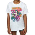Miniatyrbild 3 av 5: DC Comics Super Powers - T-shirt i bomull med neonblommor för flickor