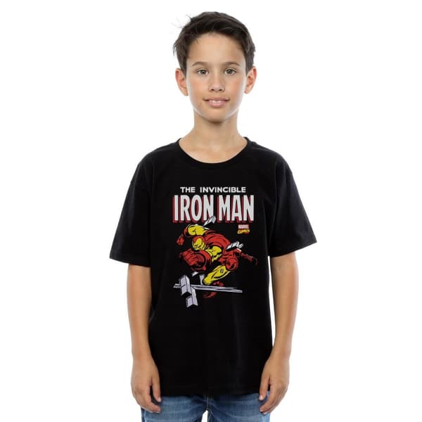 Marvel Boys Iron Man Smash T-Shirt