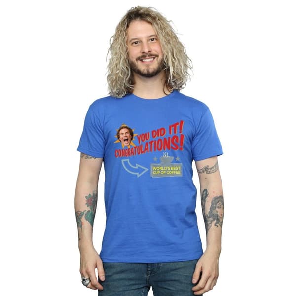 Elf Mens World´s Best Coffee T-Shirt