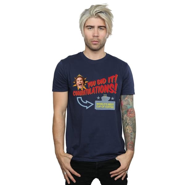 Elf T-shirt med världens bästa kaffe för herrar