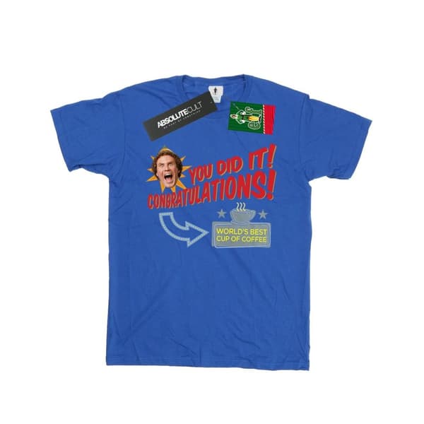 Elf Mens World´s Best Coffee T-Shirt