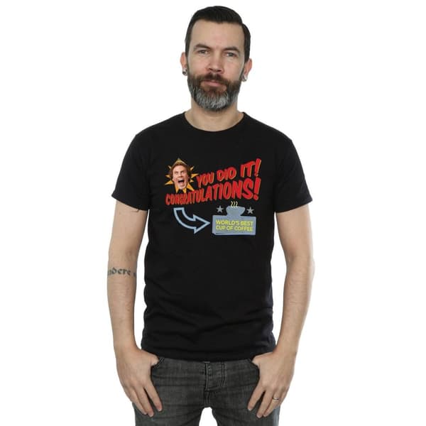 Elf Mens World´s Best Coffee T-Shirt