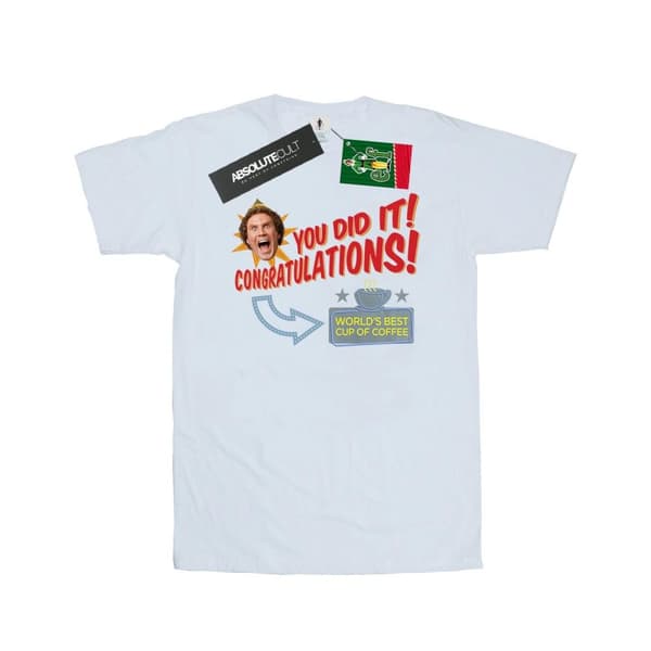 Elf Mens World´s Best Coffee T-Shirt