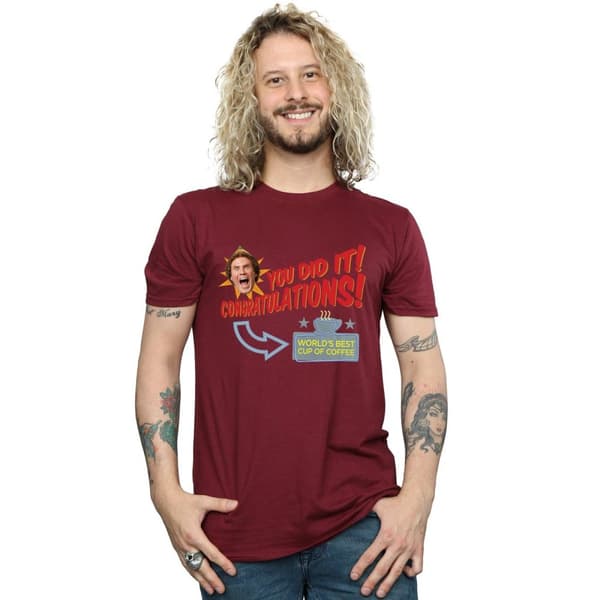 Elf Mens World´s Best Coffee T-Shirt