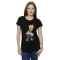 Miniatyrbild 2 av 3: Marvel Dam/Tjej Guardians Of The Galaxy Groot Cosmic Tape Bomulls-T-shirt