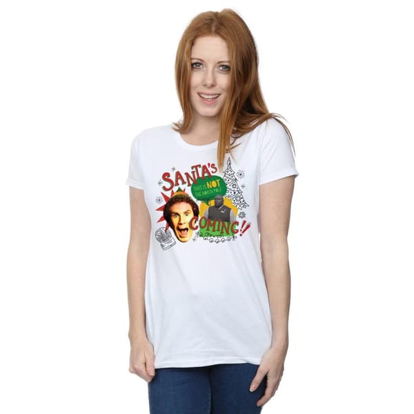 Elf T-shirt i bomull - Nordpolen - dam/dam